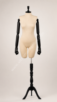 RİBANA KUMAŞ POLYESTER TERZİ PAÇALI VİTRİN MANKENİ