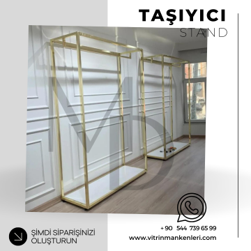 GOLD BOYALI ABİYE STAND