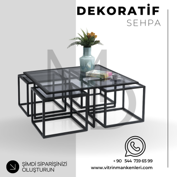 Dekoratif Sehpa