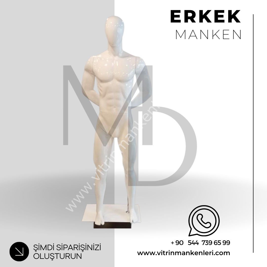 Sporcu Erkek Vitrin Mankeni