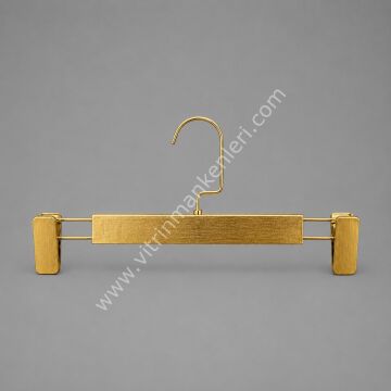 Etek Pantolon Askısı Siyah/Gold/Krom GOLD KAPLAMA - 100