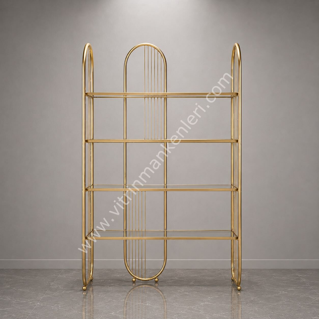 DEKORATİF KİTAPLIK GOLD KAPLAMA
