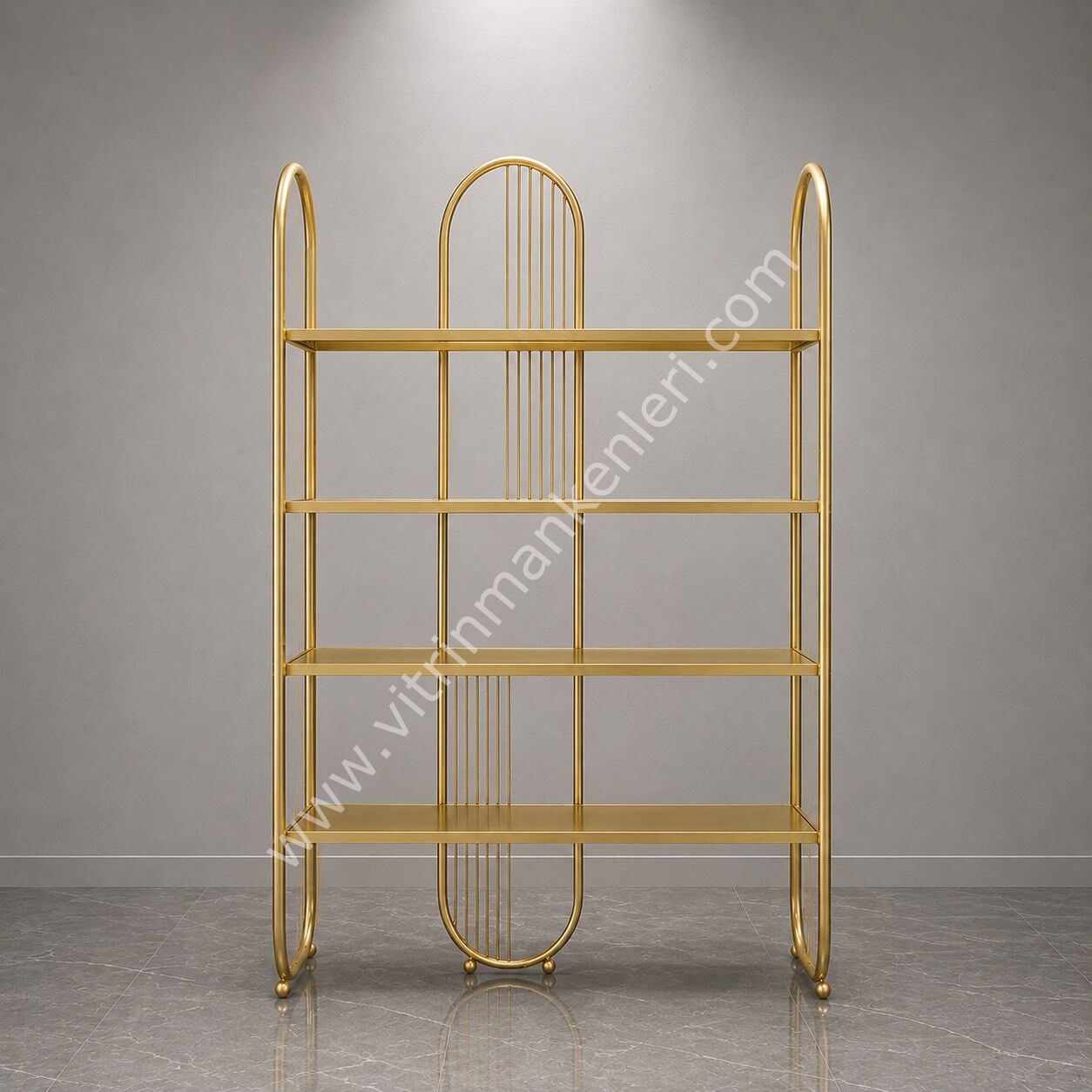 DEKORATİF KİTAPLIK GOLD STATİK BOYA