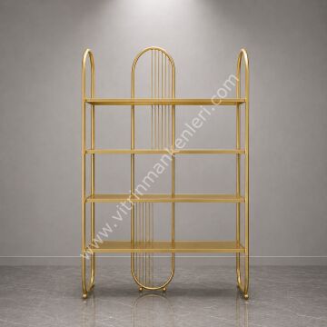 DEKORATİF KİTAPLIK GOLD STATİK BOYA