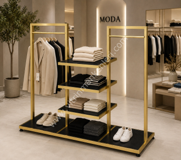 Orta Stand KROM KAPLAMA - ATLANTİK ÇAM