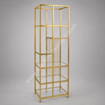 TEKLİ KİTAPLIK GOLD STATİK BOYA