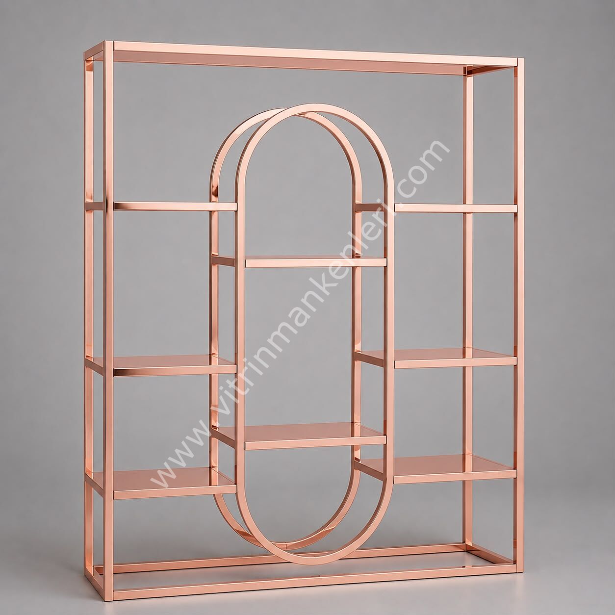 OVAL RAFLI STAND ROSE GOLD