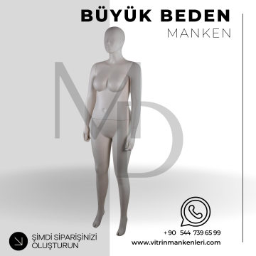 40-42 Beden Kadın Düz Duruş Boy Mankeni