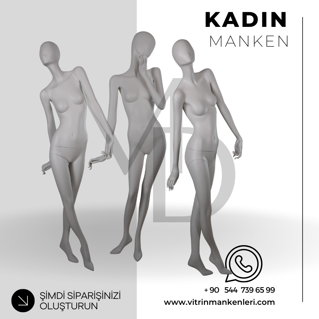 Kadın Set 3'lü Manken