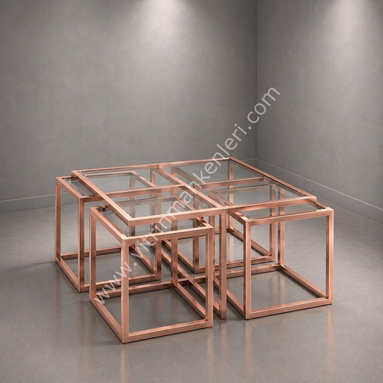 Dekoratif Sehpa ROSE GOLD