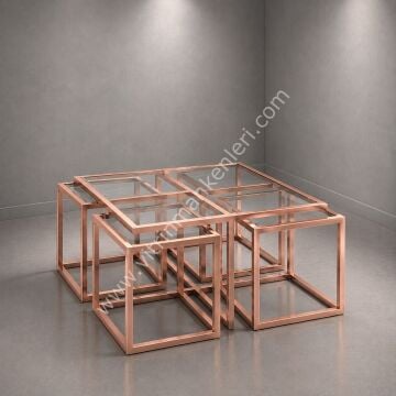 Dekoratif Sehpa ROSE GOLD