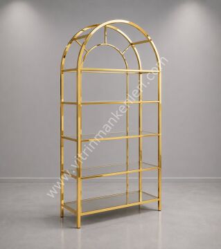 DEKORATİF KİTAPLIK GOLD KAPLAMA