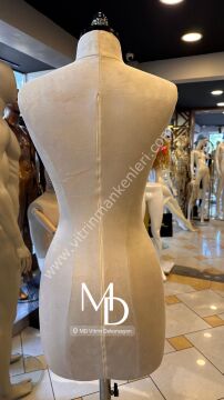 MD Vİtrin Dekorasyon 38 Beden Balık Model Süngerli İğne Batabilen Terzi Mankeni