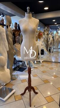 MD Vİtrin Dekorasyon 38 Beden Balık Model Süngerli İğne Batabilen Terzi Mankeni