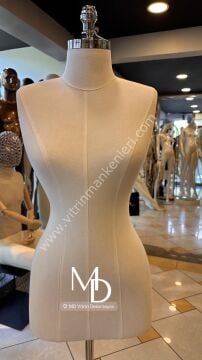 md Vitrin Amaçlı 38 Beden Terzi Mankeni Vitrin Mankeni Cansız Manken (iğne Batmaz)