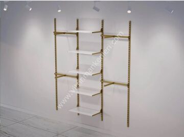 MD DEKORASYON Mağaza Raf Sistemi, Askılık Sistemi, Butik Rafı, Mağaza Stand, Giyinme Odası 180*200