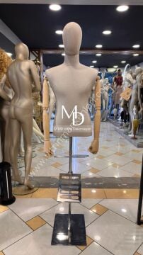 MD Vİtrin Dekorasyon 48 Beden Erkek Büst TERZİ MANKENİ VİTRİN MANKENİ