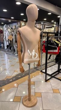 MD Vİtrin Dekorasyon 48 Beden Erkek Büst TERZİ MANKENİ VİTRİN MANKENİ