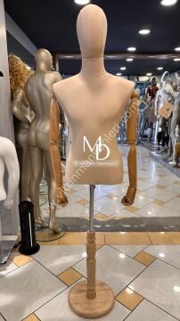 MD Vİtrin Dekorasyon 48 Beden Erkek Büst TERZİ MANKENİ VİTRİN MANKENİ