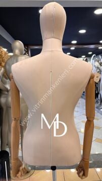 MD Vİtrin Dekorasyon 48 Beden Erkek Büst TERZİ MANKENİ VİTRİN MANKENİ