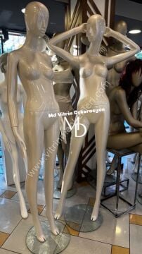 2''li SET BAYAN POLYESTER VİTRİN MANKENLERİ