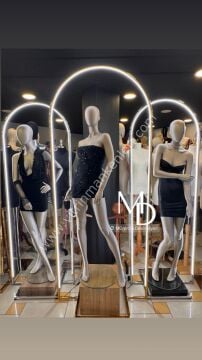 BAYAN POLYESTER VİTRİN MANKENLERİ SOFT VİZON 3 SET