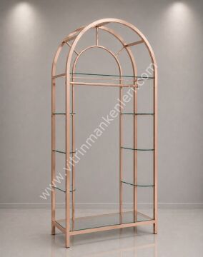 ÜRÜN SERGİLEME RAFI VE ÜRÜN TEŞHİR STANDI ROSE GOLD