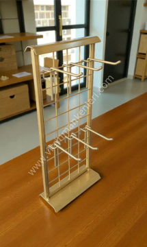 MASA ÜSTÜ ÜRÜN STANDI ve 6 ADET 10 CM KANCA