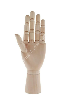 Manken Ahşap El 24cm