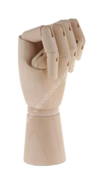 Manken Ahşap El 24cm