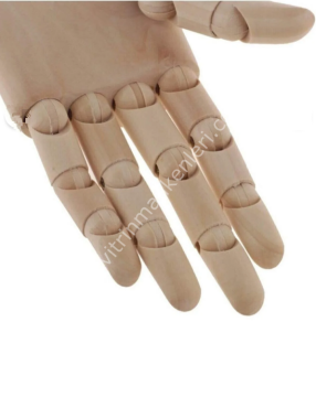 Manken Ahşap El 24cm