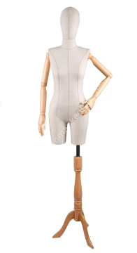 Pinokyo Kollu Kadın Terzi Mankeni