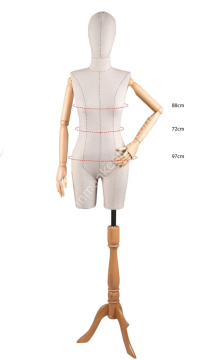 Pinokyo Kollu Kadın Terzi Mankeni