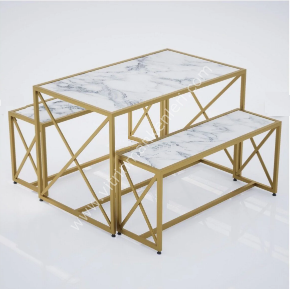 Dekoratif Mağaza Katlama Çapraz Stand