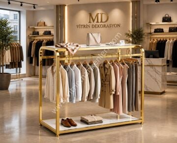 OVAL BÜKÜMLÜ ÇİFTLİ ASKILIK STANDI