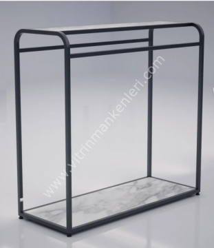 OVAL BÜKÜMLÜ ÇİFTLİ ASKILIK STANDI