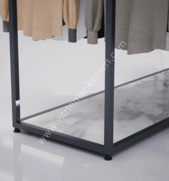 OVAL BÜKÜMLÜ ÇİFTLİ ASKILIK STANDI