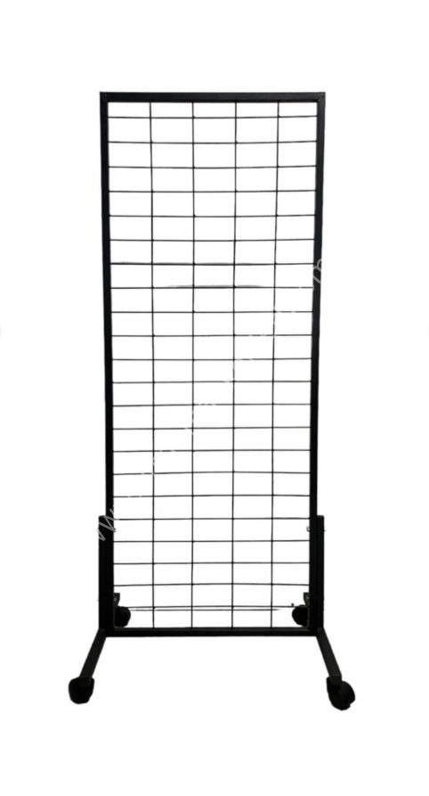 60*150 CM Tekerlekli Pano Stant , Aksesuar Standı, Duvar Panosu, Çok Amaçlı Stant