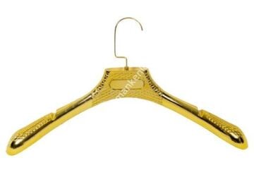 Metalize Bayan Gold Ceket Askısı (100 Adet)