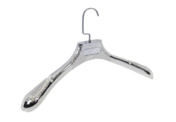 Metalize Bay Krom Ceket Askısı (10 Adet)