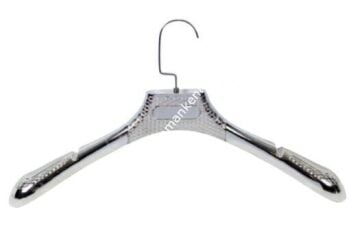 Metalize Bayan Krom Ceket Askısı (10 Adet)