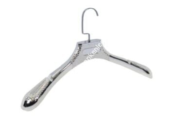 Metalize Bayan Krom Ceket Askısı (10 Adet)