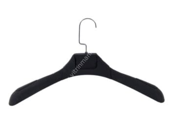 Softaş Siyah Erkek Ceket Askısı (10 Adet)