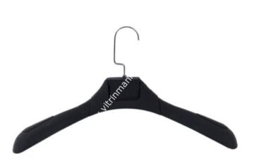 Softaş Siyah Bayan Ceket Askısı (100 Adet)