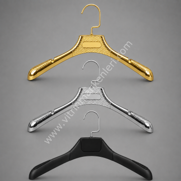 Soft Siyah/Gold/Krom Renk Bay/Bayan Ceket Askısı