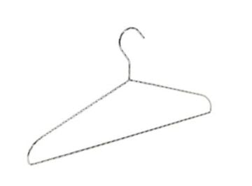 Metal Krom Askı (10 adet)