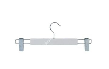 Plastik Beyaz Lüks Etek Pantolon Askısı (100 Adet)