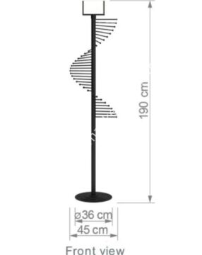 Yüksek Kalite Krom Kaplama Eşarp Standı Şal Standı Aksesuar Standı ( 30 Şal Asılabilir )