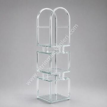 DEKORATİF GEOMETRİ STAND ÖZEL RENK
