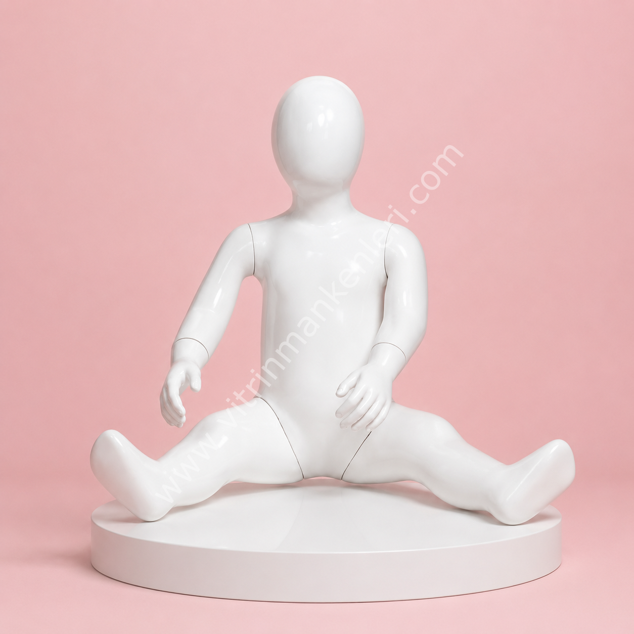 OTURAN ÇOCUK VİTRİN BOY MANKEN